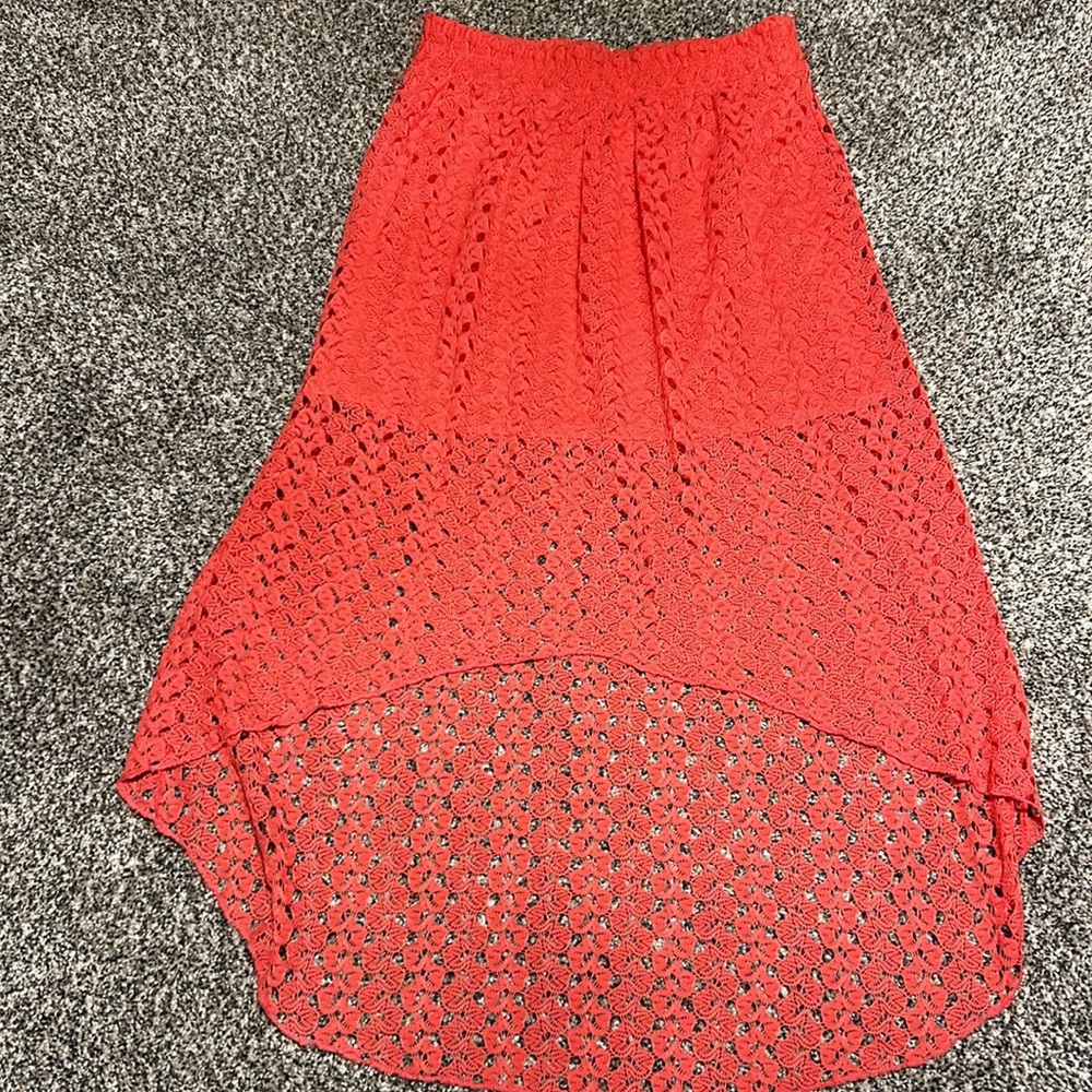 Cute orange skirt